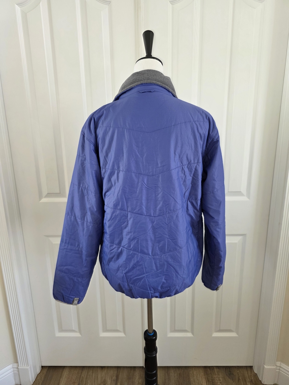 The North Face Periwinkle Blue Quilted Insulated Full Zip Jacket Size L - Picture 4 of 12